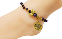 Amethyst - Tree of Life Anklet