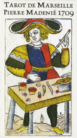 Tarot de Marseille Pierre Madenié 1709