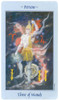 Celestial Tarot Deck by Brian Clark Perseus Three of Wands