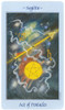 Celestial Tarot Deck by Brian Clark Sagitta Ace of Pentacles
