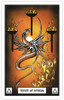 Dragon Tarot by Terry Donaldson Three of Wands