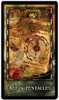 The Archeon Tarot -- Premier Edition by Timothy Lantz Ace of Pentacles