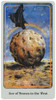 Haindl Tarot Ace of stone in the West