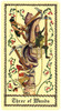 The Medieval Scapini -- Premier Edition by Luigi Scapini Three of Wands