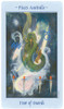 Celestial Tarot Deck -- Premier Edition by Brian Clark Four of Swords
