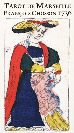 Simon Manoha 茶入　フランス人作家 Tarot de Marseille François Chosson 1736 by François Chosson