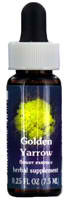 Flower Essence Golden Yarrow Herbal Supplement Dropper -- 0.25 fl oz