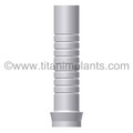 Calcitek Threadloc External Hex Compatible 3.75mm Plastic Sleeve (Hex/Non-Hex) with Titanium Screw (T-4PS-C) 