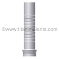 Calcitek-compatible 3.75mm External Hex Plastic Sleeve by Titan Implants