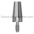 Osteo Implant Corporation (OIC) External Hex Standard Diameter (Universal) Compatible 4.0mm Post Abutments for Bite Registration (T-4PABR-OIC)