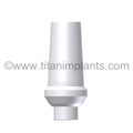 (ADI) American Dental Implant Corporation Internal Hex Compatible 3.5mm Platform Plastic Sleeve (Hex/Non-Hex)with Ti Screw (P-35PS-ADI)