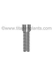ZimVie / Biomet 3i-compatible External Hex Titanium Screw by Titan Implants