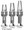 ZimVie / Zimmer Dental-compatible 4.8mm Swiss Plus Implant Analog — complete set view — Titan Implants