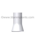 ZimVie / Zimmer Dental-compatible 4.8mm Swiss Plus Plastic Sleeve by Titan Implants