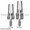 ZimVie / Biomet 3i-compatible 4.1mm External Hex Post Abutment — complete set view — Titan Implants