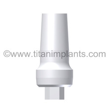ZimVie / Zimmer Dental-compatible 4.5mm Screw-Vent Plastic Sleeve by Titan Implants