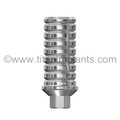 Core-Vent-compatible 3.5mm Screw-Vent Temporary Abutment by Titan Implants