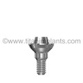 The Spectra System (Screw-Vent®, Micro-Vent™, Bio-Vent®, Core-Vent® Small Diameter 3.5mm Manufactured after 1991) Compatible 3.5mm Platform One-Piece Tapered Abutments (P-35TA-1-SP)