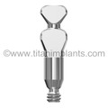 The Spectra System Core-Vent Compatible Transfer Screw Pin for Titanium Straight Head and Tapered Insert (P-4TSP-SP) 