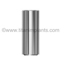 Imtec Compatible External Hex 4.0mm Universal Transmucosal Standard Abutment Titanium Bar Post for Laser Welding With Titanium Screw (T-4SABP-I)