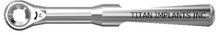 Dental implant ratchet