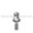 Straumann-compatible 3.3mm Tissue Level Narrow Neck Ball Head Abutment by Titan Implants