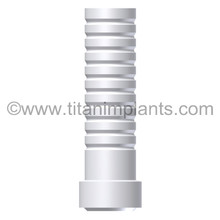 ZimVie / Biomet 3i-compatible 4.1mm External Hex Plastic Sleeve by Titan Implants