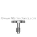 Biomet 3i Compatible External Hex 6.0mm Seating Surface Implant Cover Screw (T-6HA-A-1.0)