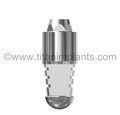 Biomet 3i Compatible External Hex 6.0mm Seating Surface Conical Abutment Analog (Stainless Steel) (T-6CAA)