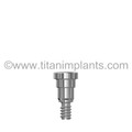 Biomet 3i Compatible Internal Hex 3.4mm Seating Surface Healing Abutments (T-34IHA-A)(Requires 0.048" Hex Screw Driver)
