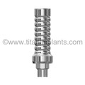Biomet 3i Compatible Internal Hex 4.1mm Seating Surface Titanium Temporary Abutments With Ti Screw (T-4ITA)