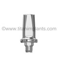 Biomet 3i Compatible Internal Hex 5.0mm Seating Surface Straight Abutments With Titanium Screw(T-5ISLIAF)