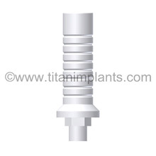 ZimVie / Biomet 3i-compatible 5.0mm Internal Hex Plastic Sleeve by Titan Implants