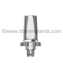 ZimVie / Biomet 3i-compatible 6.0mm Internal Hex Straight Locking Abutment by Titan Implants