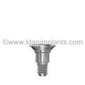 Straumann-compatible 6.5mm Tissue Level / SynOcta Cover Screw by Titan Implants