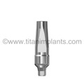 Astra Tech Compatible 3.0mm Diameter Internal Connection Straight Abutment With Titanium Screw(AN-3SLIAF-01-2.0)