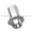 ZimVie / Zimmer Dental-compatible 5.7mm Internal Hex Titanium Screw — angled view — Titan Implants