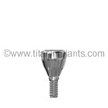 Astra Tech-compatible 4mm Osseospeed TX Healing Abutment by Titan Implants