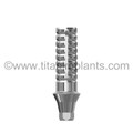 Astra Tech Compatible 3.5/4mm Diameter Internal Connection Temporary Abutment With Titanium Screw (A-3-4TA)