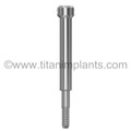 Astra Tech-compatible 4mm Osseospeed TX Impression Pin Closed Tray Impression Screw by Titan Implants