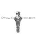 Astra Tech Compatible 3.5mm Old Design Implant Ball Head Abutment Overdenture Kit (A-35BHA)