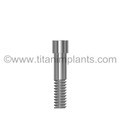 Nobel Biocare-compatible Tri-Lobe / Tri-Channel Titanium Screw by Titan Implants