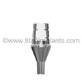 Bicon-compatible 2.0mm Post Shouldered Abutment by Titan Implants