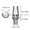 Bicon-compatible 3.0mm Post Abutment — detail view — Titan Implants