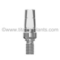 IMZ-compatible 4.0mm IMZ Internal Post Abutment by Titan Implants