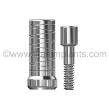 IMTEC-compatible 3.3mm External Hex Temporary Abutment by Titan Implants