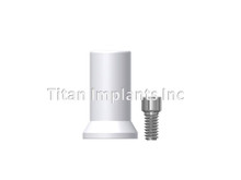 ZimVie / Biomet 3i-compatible 6.5mm Plastic Sleeve by Titan Implants