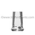 Imtec Compatible External Hex 4.75mm Wide Body Implant Straight Locking Abutments With Titanium Screw (I-4.75SLIAF)