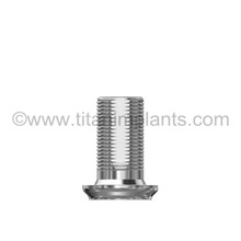 Keystone / Lifecore-compatible 4.1mm External Hex Titanium Base by Titan Implants