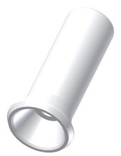 Straumann-compatible 4.6mm Bone Level Plastic Sleeve by Titan Implants
